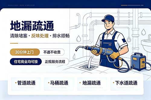 盘州地漏疏通