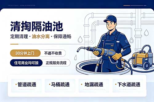 盘州清掏隔油池